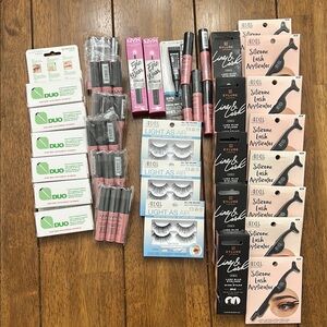 Assorted Lip and Lash Bundle 50+ Pieces NEW